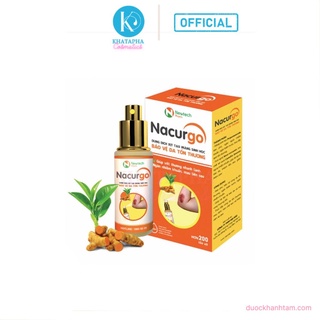 NACURGO dạng xịt - Làm lành vết thương - Nana curcumin/nacugo