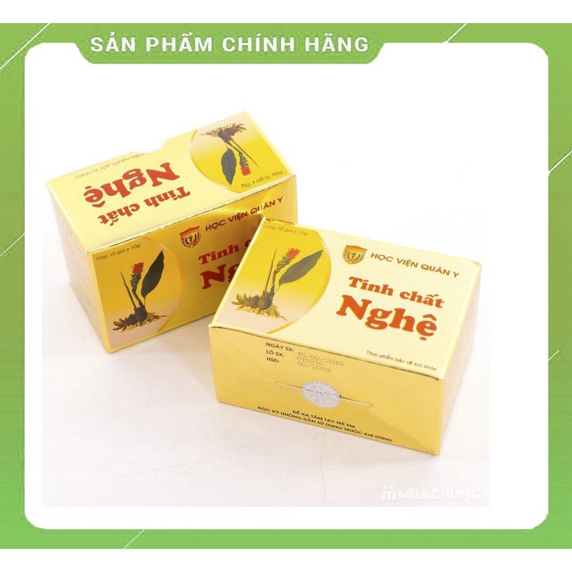 Tinh Bột Nghệ [ Chính Hãng ] Tinh Chất Nghệ Học Viện Quân Y - Hỗ trợ trị viêm đau dạ dày, tá tràng