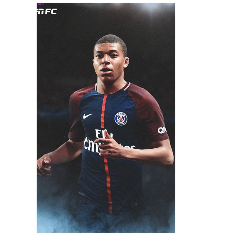 FIFA World Cup Football Soccer Star The Best FIFA Men's Player Luka Modrić Kylian Mbappé Vintage Craft Paper Poster Decorative Wall Sticker 1 pcs