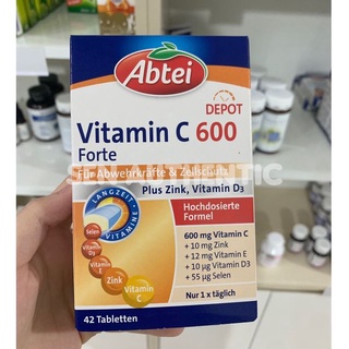 Viên uống abtei vitamin c 600 depot của đức🍊