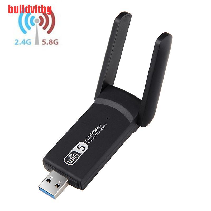 Thẻ Mạng Usb 3.0 1200mbps 802.11ac 2.4g / 5.8ghz Gvq | BigBuy360 - bigbuy360.vn