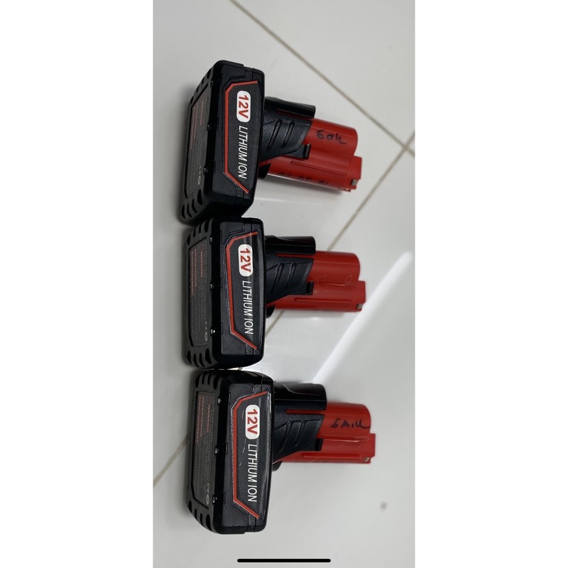 pin milwaukee M12 6ah