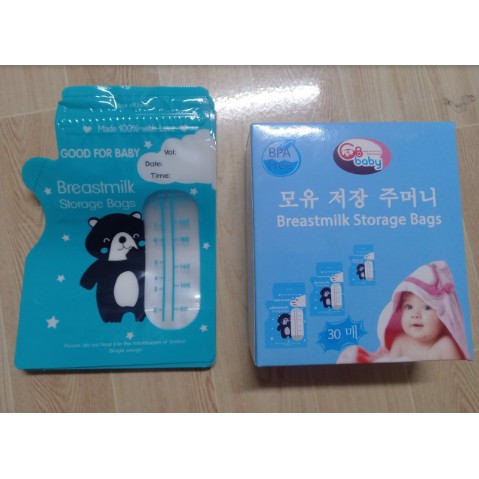 Túi Trữ Sữa Mẹ Gb Baby Hàn Quốc 250ml