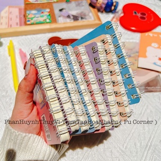 Sổ mini lò xo giấy trắng