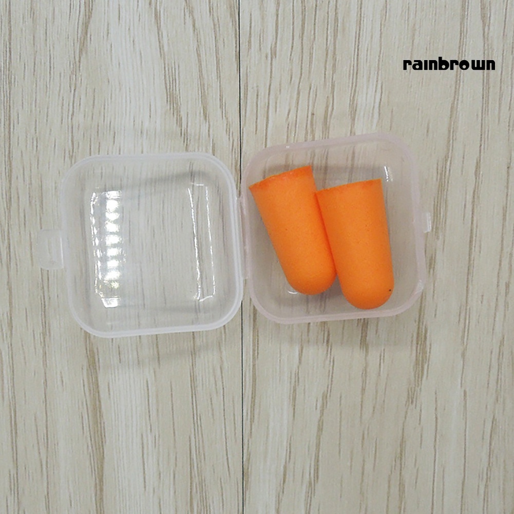 Mềm Nút Bịt Tai Chống Ồn Tiện Dụng Khi Đi Du Lịch