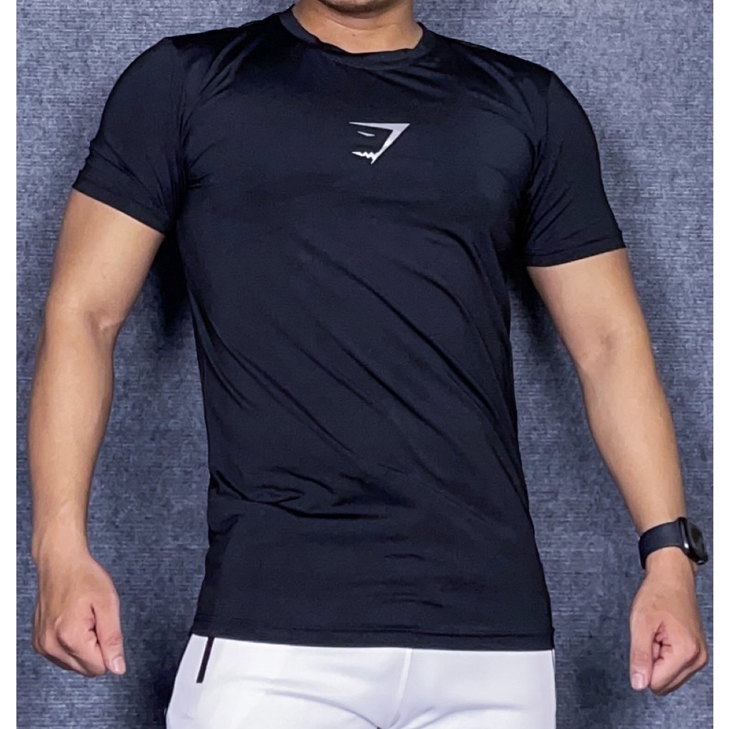 Áo thun tập gym nam cổ tròn DO GYM SHOP vạt ngang, chất thun lạnh thoáng mát khi chơi thể thao, mặc nhà