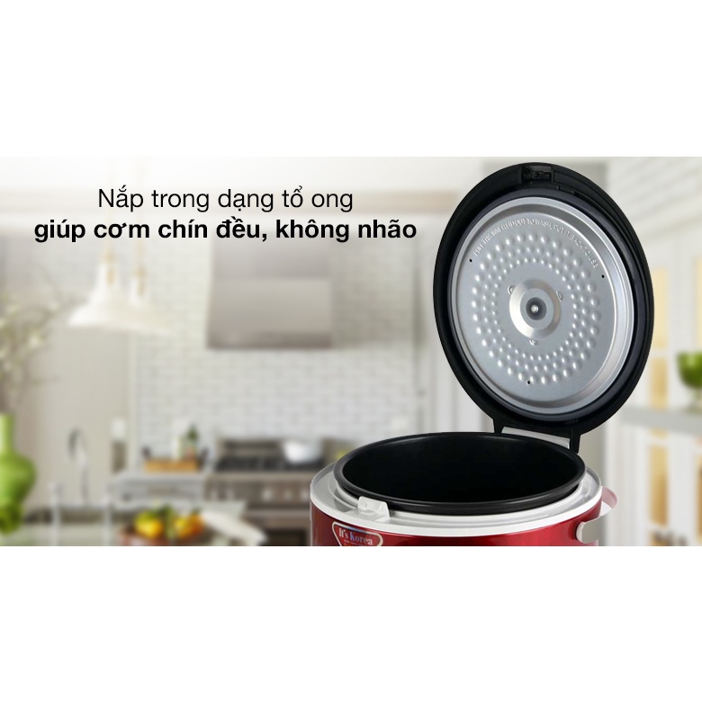 [Mã ELHADEV giảm 4% đơn 300K] (CHÍNH HÃNG)Nồi cơm điện Cuckoo CR1065 1,8 lít(BH 2 năm)