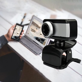 USB Webcam Built-in Microphone Computer Live Broadcast Camera Laptop Clamp Cam