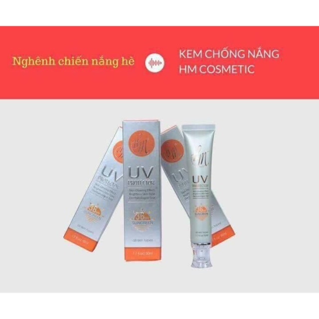 kem chống nắng HM cosmetic