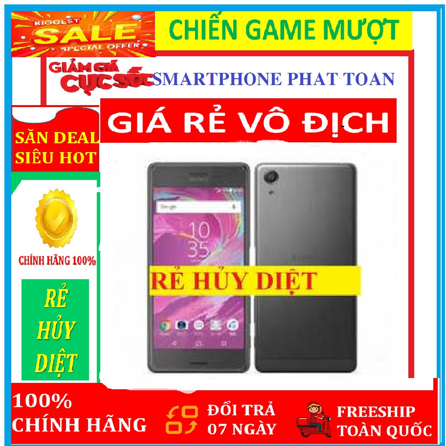 [RẺ HỦY DIỆT] điện thoại Sony X Performance - Sony Xperia X performance ram 3G Bộ nhớ 32G mới - Có Tiếng Việt