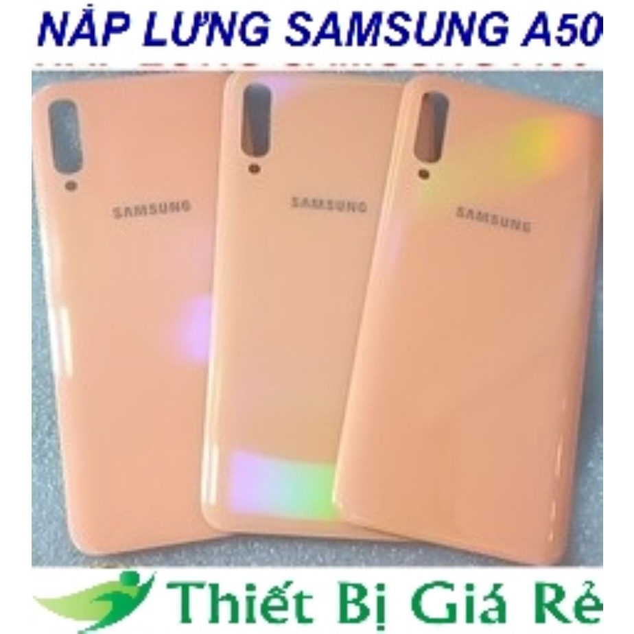 NẮP LƯNG SAMSUNG A50 MÀU CAM
