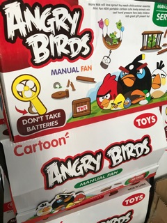 Quạt Angry Birds mini (1 cái)