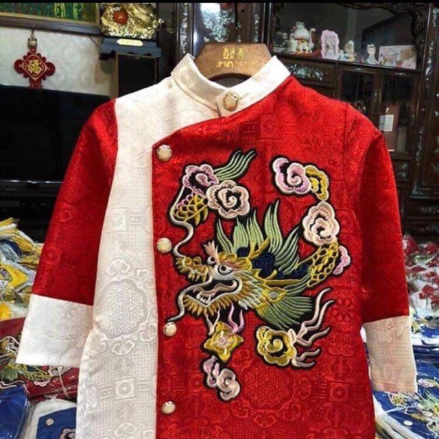 Áo dài bé trai