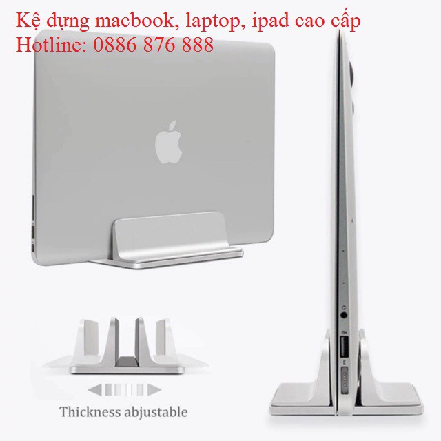 ❤️ Giá đỡ, đế kê tản nhiệt bằng nhôm cho Macbook, Laptop, iPad