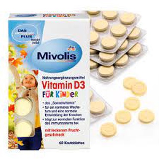 Viên ngậm mivolis vitamin D3