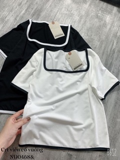 Áo crt viền cổ vuông -ND