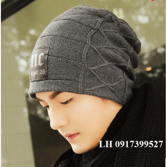 Mũ len nam nữ nón len nam nữ 2 lớp thời trang Hàn QUốc V18NL1