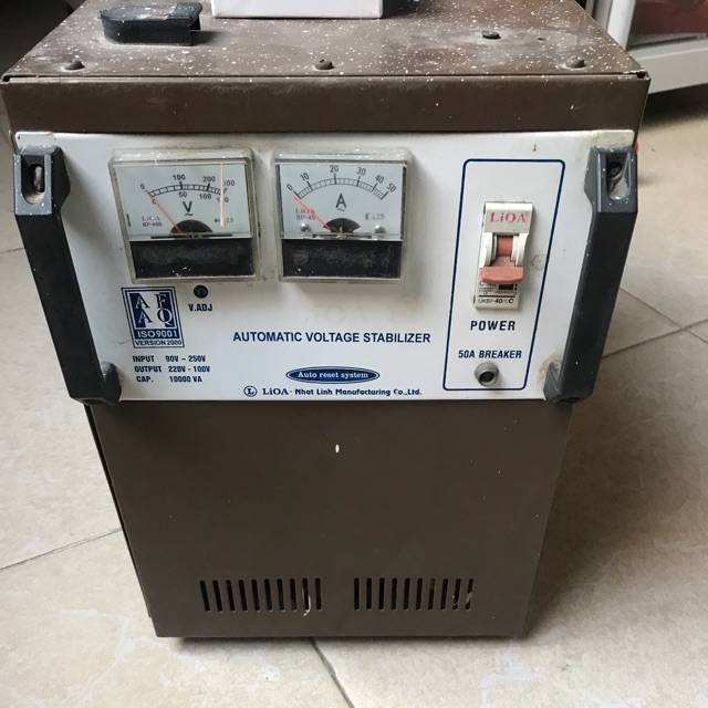 Máy ổn áp lioa 10kw (10kva) tự động ổn định điện áp máy dây đồng