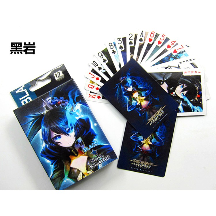 Bộ bài Tây anime NARUTO, bộ tú poker akatsuki chopper rozo luffy onepiece 54 lá in hình anime manga dễ thương độc đáo