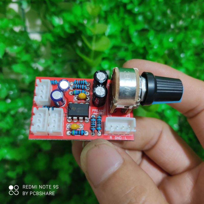 Mạch tiền khuếch đại 2 kênh