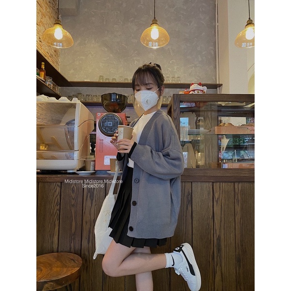 Áo Cardigan len trơn viền tay (Ảnh/Video tự chụp) | BigBuy360 - bigbuy360.vn