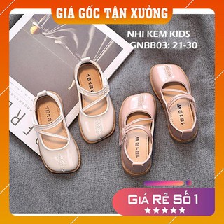 Giày búp bê bé gái,giày baby doll hàng xuất cao câp, chất da siêu mềm, full hộp, fuull size