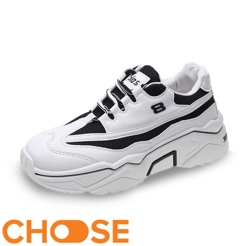 [Mã FAGREEN245 giảm 10% tối đa 30k đơn từ 99k] Giày Nữ Sneaker Phong Cách Choose Mới Đế Độn G2908