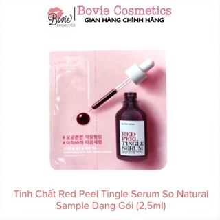 Sample Tinh chất Red Peel Tingle Serum gói 2.5ml - Tẩy tế bào chết thay da sinh học không bong tróc