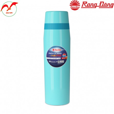 Bình Giữ Nhiệt Rạng Đông 500ml Vỏ Bình Pe Chắc Chăn, Lõi Bình Thủy Tinh An Toàn RD-0538 N2.E