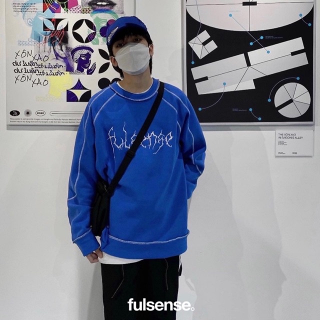 Áo sweater FULSENSE - FSE® SWT,  Áo sweater Local Brand basic form rộng nam nữ Oversize unisex