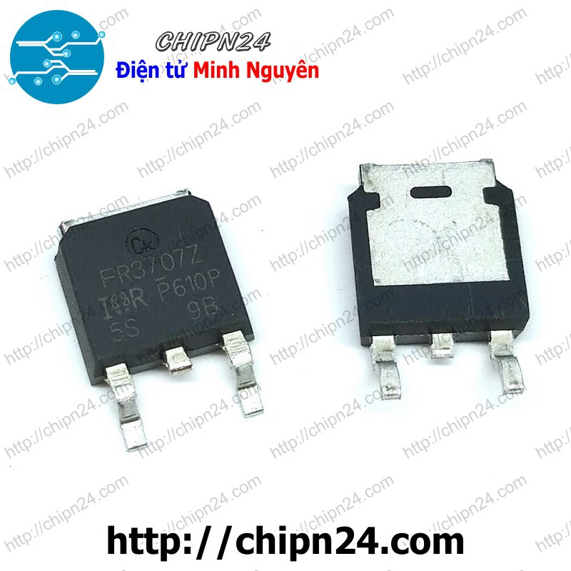 [2 CON] Mosfet Dán FR3707 TO-252 56A 30V Kênh N (SMD Dán) (IRFR3707 3707)