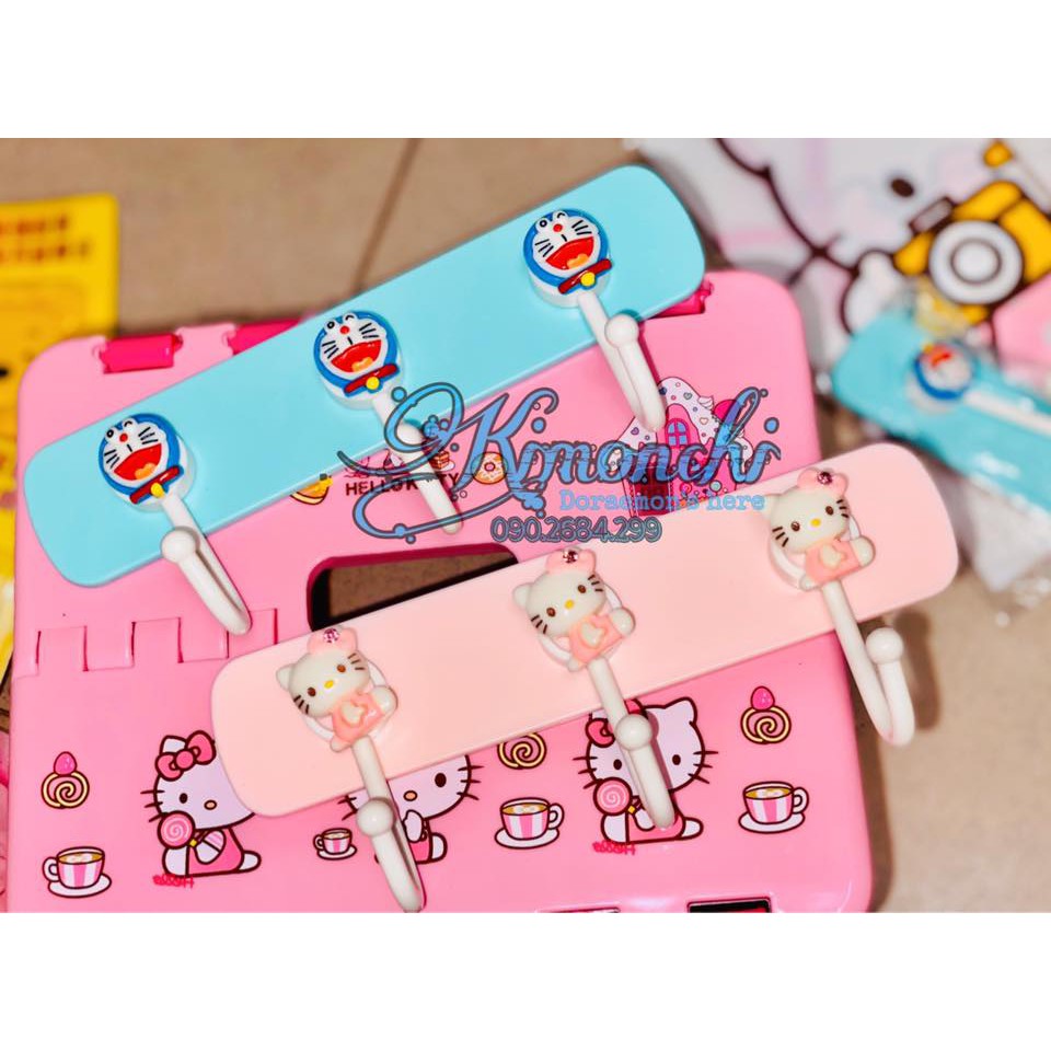 MÓC TREO ĐỒ KITTY/DORAEMON DOREMON