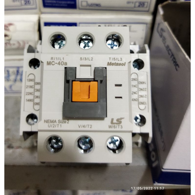 Contactor khởi LS 3P 40A MC-40a (hàng chính hãng)