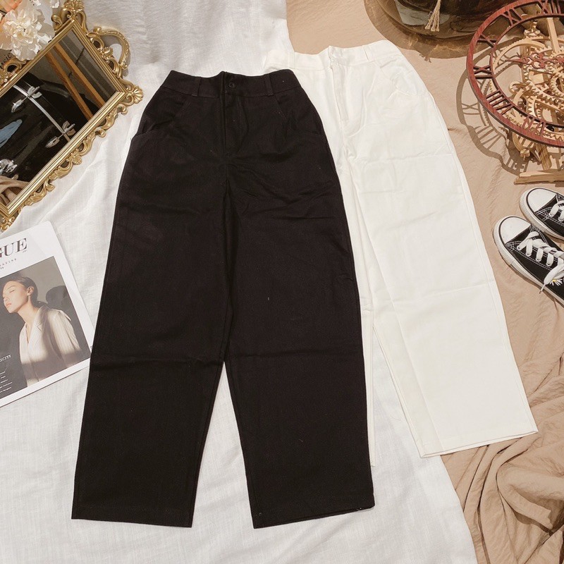 quần lưng thun nút