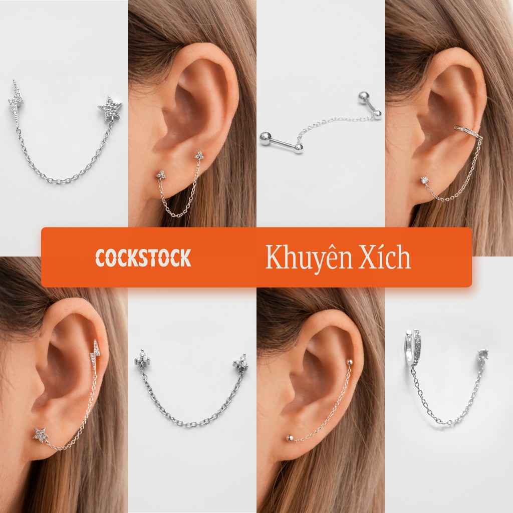 Khuyên xích Blink Conch Round