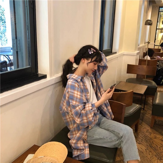 ÁO SƠ MI KẺ QC MS12 | BigBuy360 - bigbuy360.vn