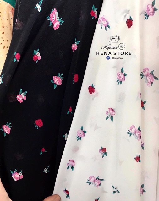 Áo Kimono Hoa