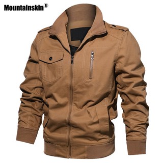 Ready Stock Macheda Autumn Men’S Jackets Military Coats Cotton Army Outerwear Casual Male Bomber Jacket Mens Clothing 6Xl Sa601 Party Clothing