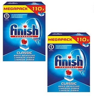 Hộp 110 viên Rửa Bát Finish - Viên Tổng Hợp Dùng Cho Máy Rửa Bát