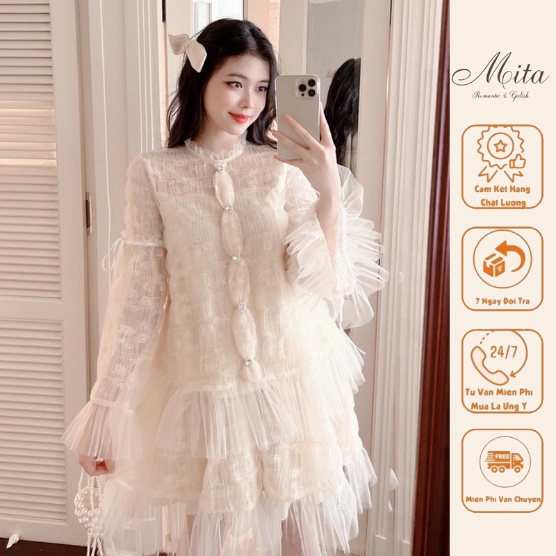 Mita Boutique -Váy Tiểu Thư Orin Mita - MIDA0043