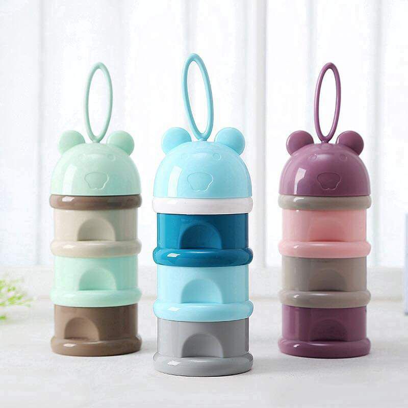 Hộp đựng sữa bột 3 ngăn