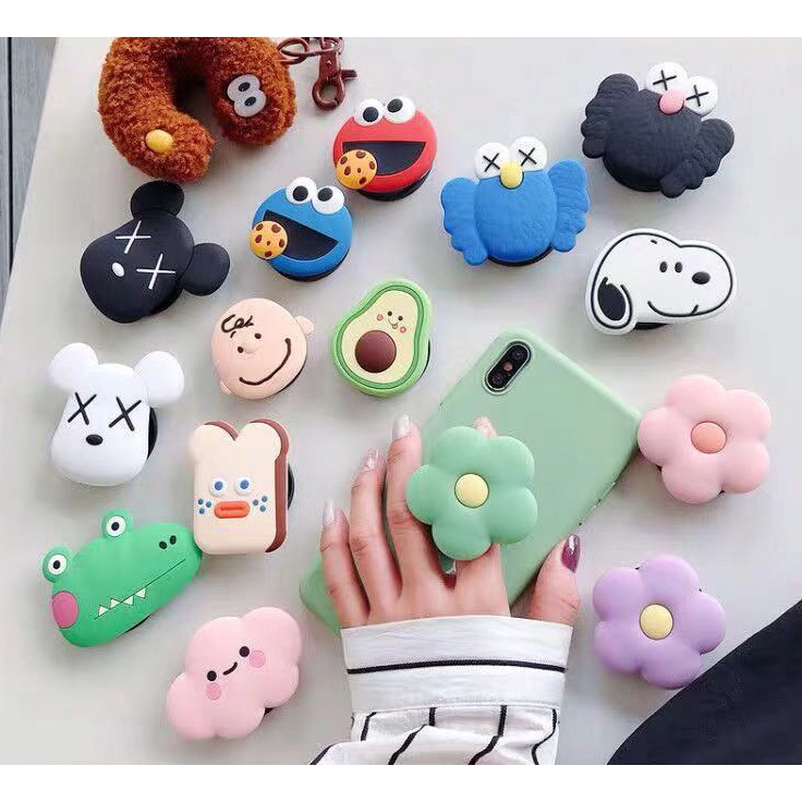 Giá Đỡ Điện Thoại Kiểu Dáng Hoạt Hình Xinh Xắn Dễ Thương Nhiều Mẫu