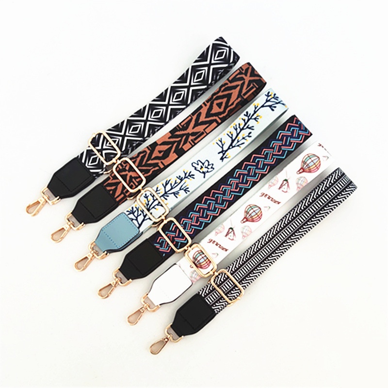 Dây đeo túi có thể điều chỉnh theo phong cách dân tộc, Thay thế dây đeo túi rộng / dài / dày 3,8CM, cho túi đeo và túi đeo vai