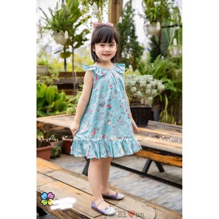 Áo đầm hoa cánh tiên cho bé