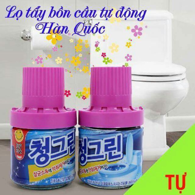 lọ tẩy bồn cầu tự động hàn quốc