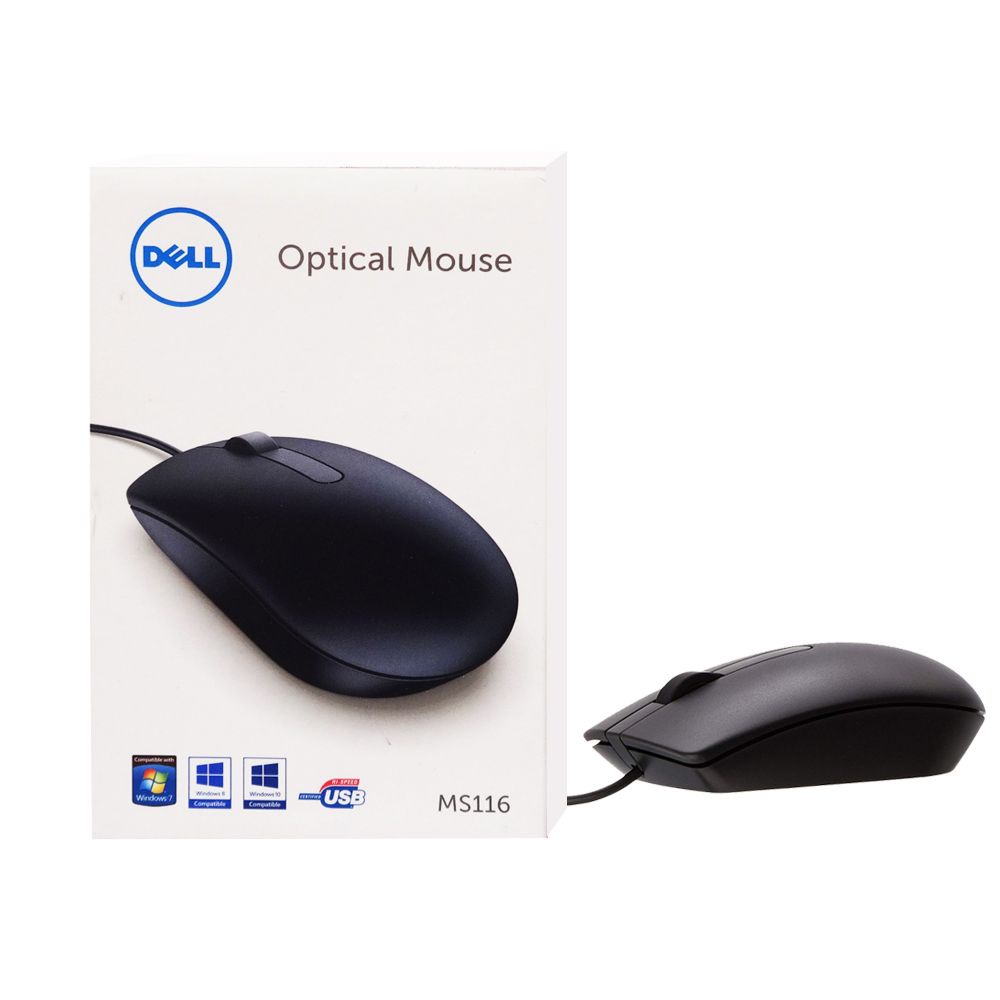 Chuột Fuhlen L102 Dell Ms116 có dây hàng Nhập khẩu giá rẻ bảo hành 6 tháng ADOO
