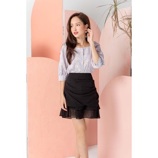 Koka design sơ mi nhún vai 26307