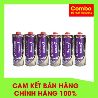 [Bán Sỉ̉] Thùng 6 lon nhớt xe máy Tổng Hợp Toàn Phần 10W40 SN 12/1L