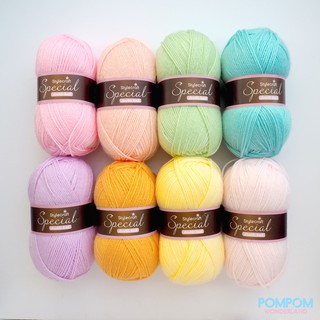 Len sợi Acrylic Stylecraft Special DK (Tông màu Pastel)