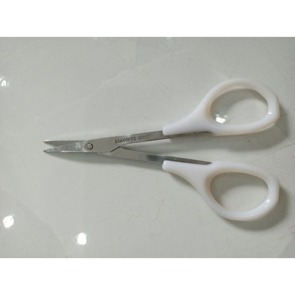 Kéo cắt mi cán nhựa - Kéo cắt lông mũi - phụ liệu tóc Thủ Đức | BigBuy360 - bigbuy360.vn